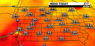 Forecast: Cooling, but the overall pattern continues