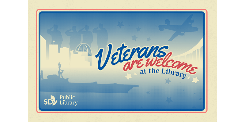 First veteran-themed library card debuts