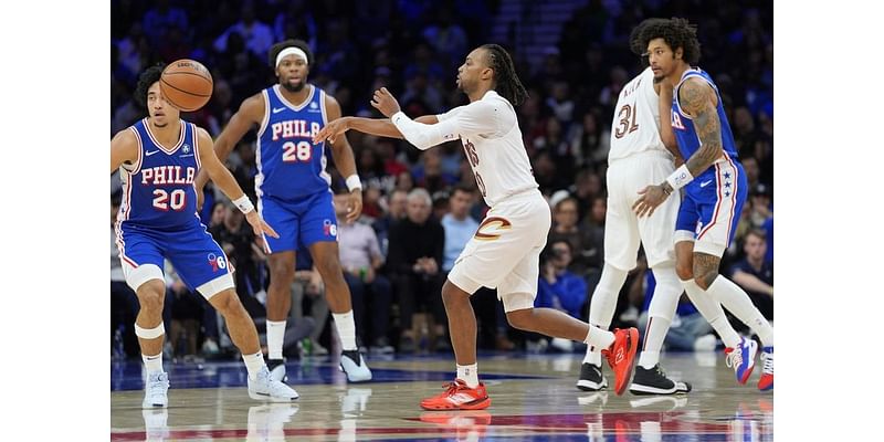 Darius Garland, Cavaliers remain perfect as 76ers can't keep up