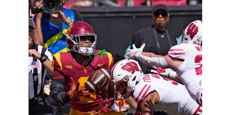 ‘He’s the next Megatron:’ USC’s Ja’Kobi Lane breaks out against Wisconsin