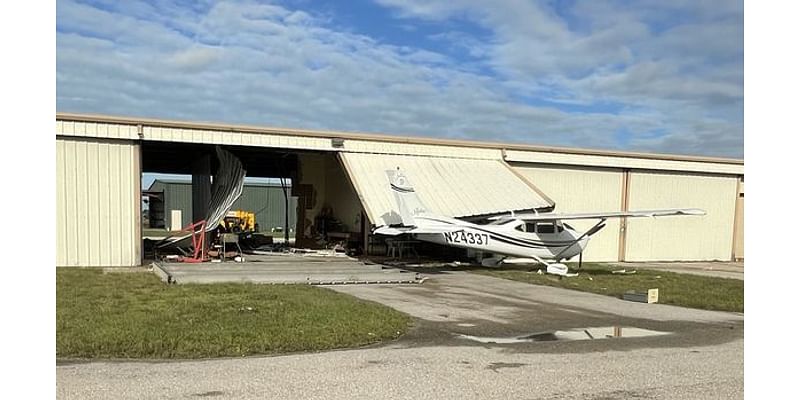 Venice Municipal Airport reopened to air traffic at noon today