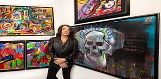 Rocker Paul Stanley at home in world of art