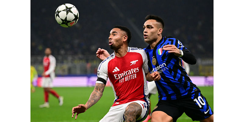 Inter Milan Knocks Off Arsenal, Club Brugge Upsets Aston Villa in Champions League