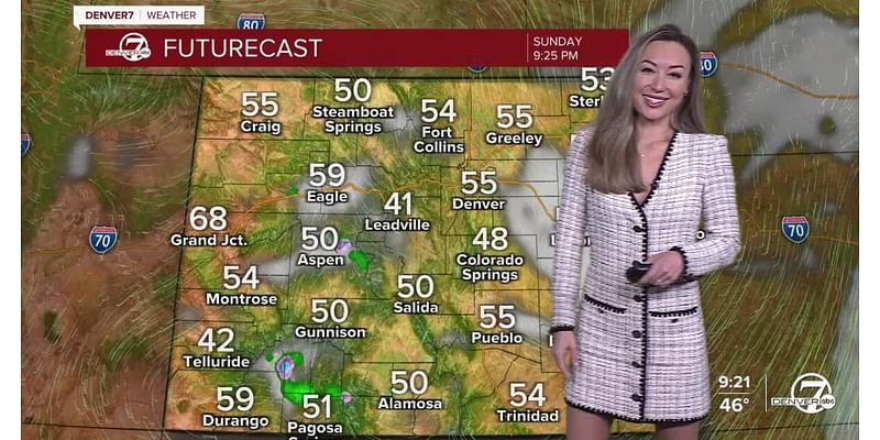 After a soggy start, skies gradually clear and temperatures stay cool as Fall begins