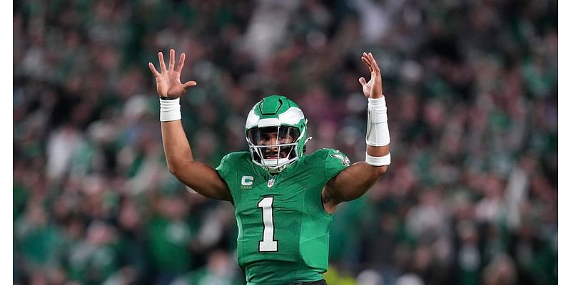 Jalen Hurts injury update: Eagles QB limited in practice ahead of Cowboys game