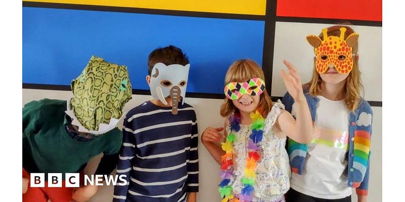 York kids' art exhibition created by eight