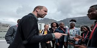 Prince William meets young environmentalists and plays rugby on first day of South Africa visit