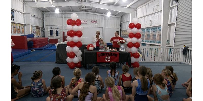 Edgewater gymnast, Wilt signs with SUNY Cortland