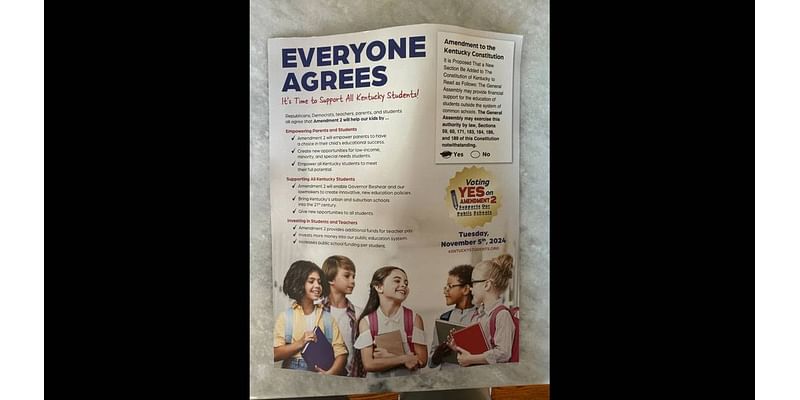 Lexington families receive flyer with misleading information about Amendment 2 | Opinion