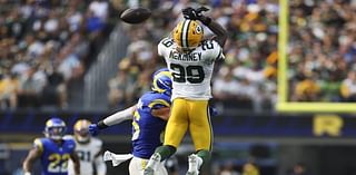 Green Bay’s Xavier McKinney becomes first since merger to have INT in first 5 games with team