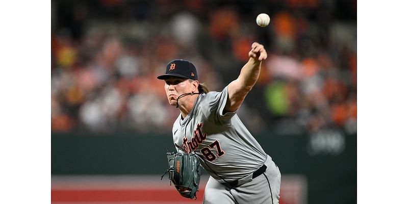 Tigers lineup: Tyler Holton will be opener for Sunday finale in Baltimore