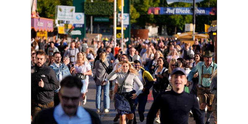 Beer and merriment flow at the 189th Oktoberfest in Munich