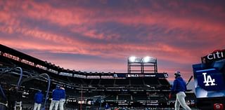 Mets Colors Light Up Sky in Viral Photo Ahead of NLCS Game 4 vs. Dodgers