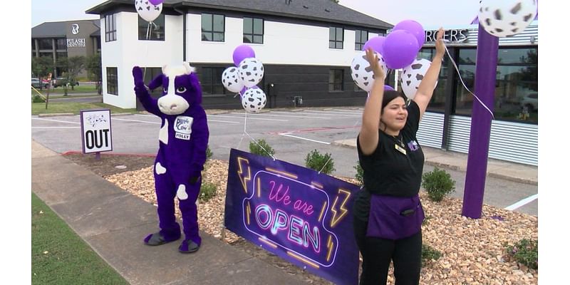 Purple Cow on Cantrell reopens after tornado damage