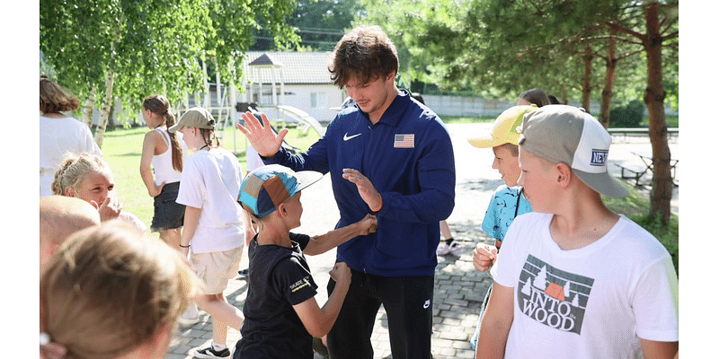 Naples man helps rebuild school in Ukraine