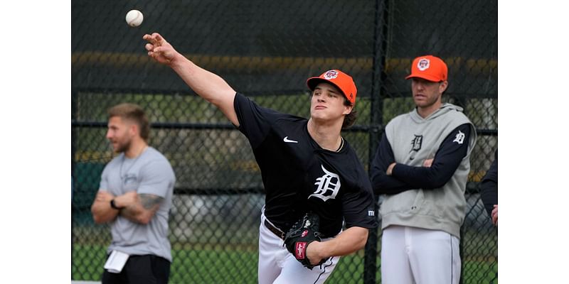 Tigers add top pitching prospect Jackson Jobe to roster in push to make playoffs