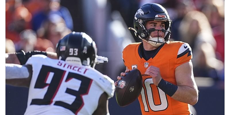 Nearly spotless Nix tosses 4 TD in Broncos’ 38-6 thrashing of Falcons