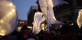 PHOTOS: Montpelier illuminates downtown bridges in post-flood revitalization effort