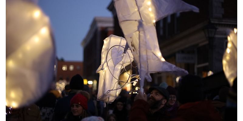 PHOTOS: Montpelier illuminates downtown bridges in post-flood revitalization effort