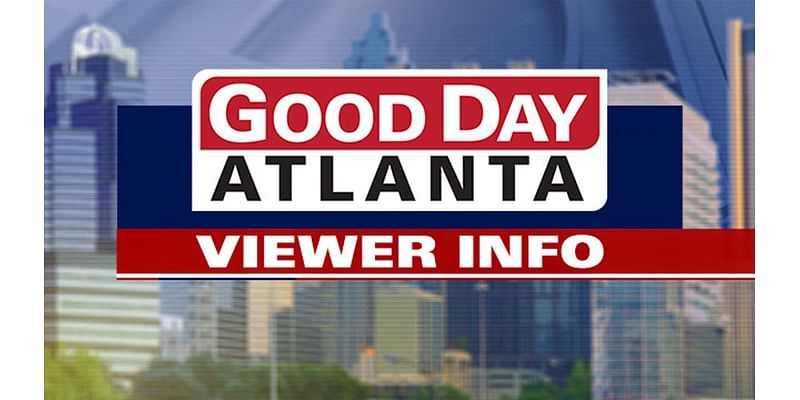 Good Day Atlanta viewer information: November 5, 2024