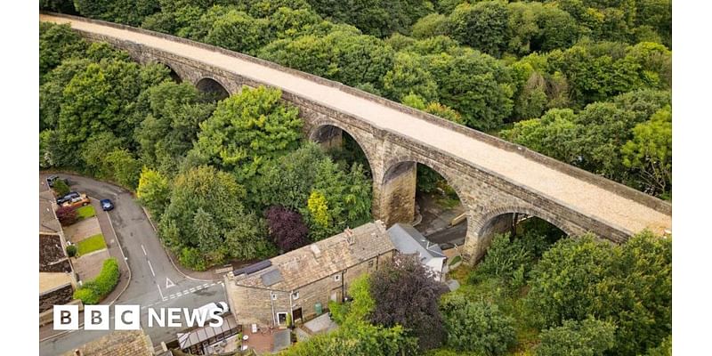 Wheatley Viaduct in Halifax restored in £1.2m revamp