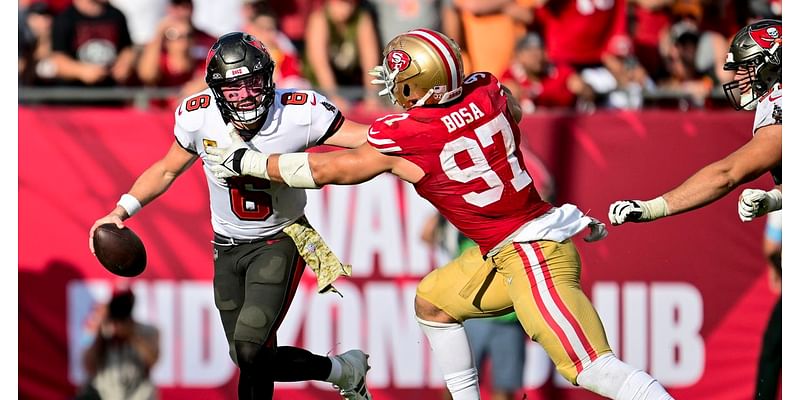 49ers escape Tampa Bay with a 23-20 win in a game that had no business being close