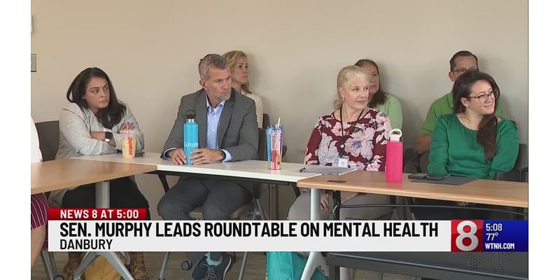 Murphy holds roundtable discussion about mental health support in Connecticut