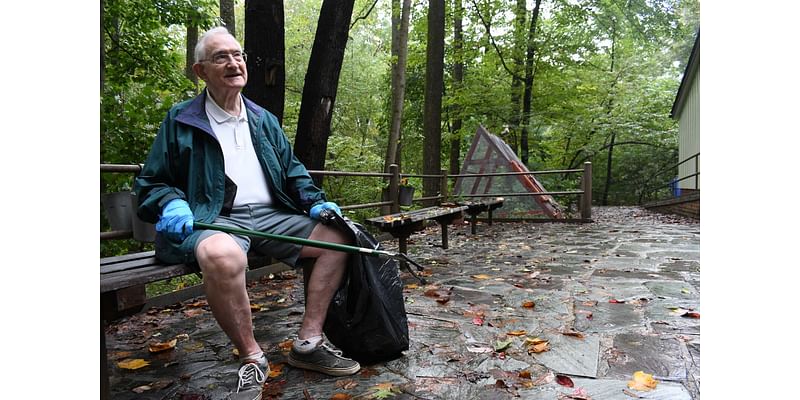 Arlington man’s litter crusade in Glencarlyn Park earns national attention