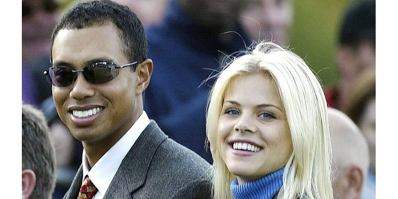 Tiger Woods and ex-wife Elin Nordegren put on united front for son Charlie at golf tournament