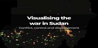 Visualising the war in Sudan: Conflict, control and displacement