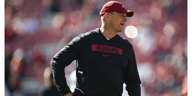 Where Alabama is ranked in the polls entering Week 13