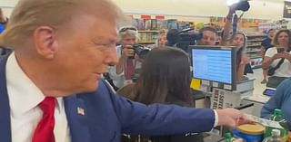 What Donald Trump promised a Pennsylvania mother-of-three in a grocery store as he handed her a $100 bill