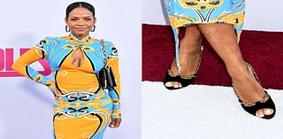 Christina Milian Deftly Handles Wardrobe Malfunction Ahead of Wolfs Premiere Red Carpet When Vintage Shoes Break