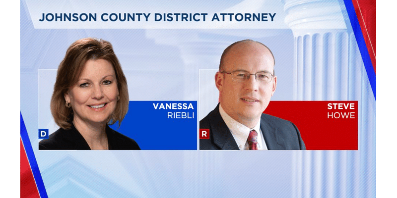 Incumbent Steve Howe faces Vanessa Riebli in race for Johnson County DA