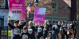 Hundreds walk to raise awareness of human trafficking in downtown Lancaster