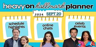 Heavy on Hallmark Weekend Planner: Starting September 20, 2024