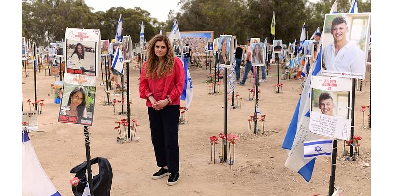 Frozen in time: My visit to the haunting abandoned kibbutz where one of my family was butchered by Hamas on October 7 - in front of her children - along with 63 other victims, writes HILARY FREEMAN