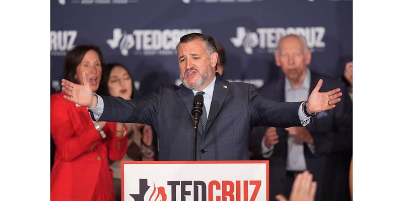 Republican Ted Cruz of Texas wins a third term to the US Senate