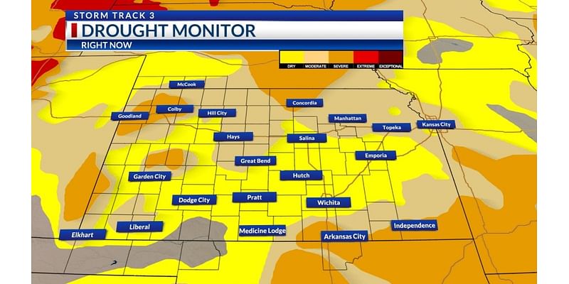 A look at how heavy rain affected the Kansas drought