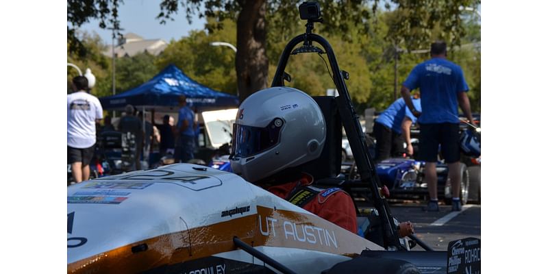 Longhorn racing shows off newest electric car at Austin Auto Festival