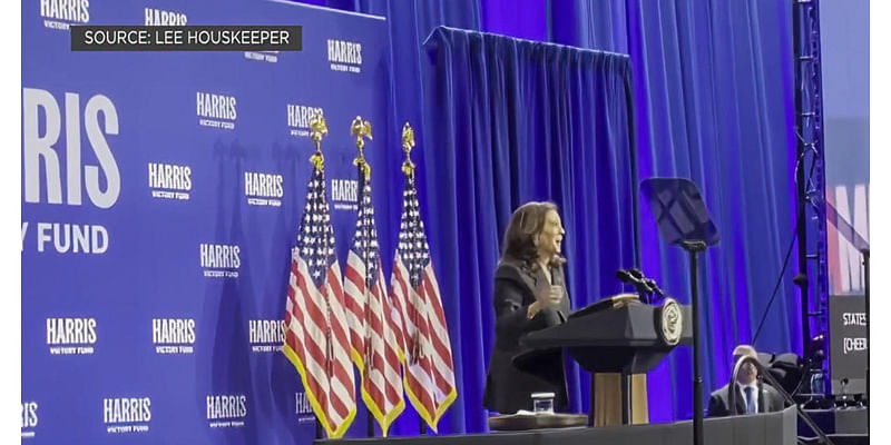 Vice President Kamala Harris speaks at campaign fundraiser in San Francisco