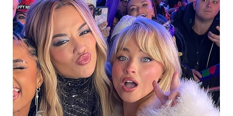 Rita Ora sparks Sabrina Carpenter collaboration rumours by sharing snap of herself partying with the viral popstar alongside some telling words