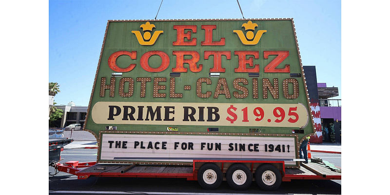 El Cortez donates 50-year-old sign to the Neon Museum