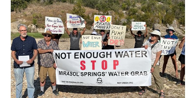 Mirasol Springs new water line decision delayed amid pushback