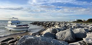 Coast Guard says crane may be needed to move boat stranded near Bradford Beach since Oct. 13