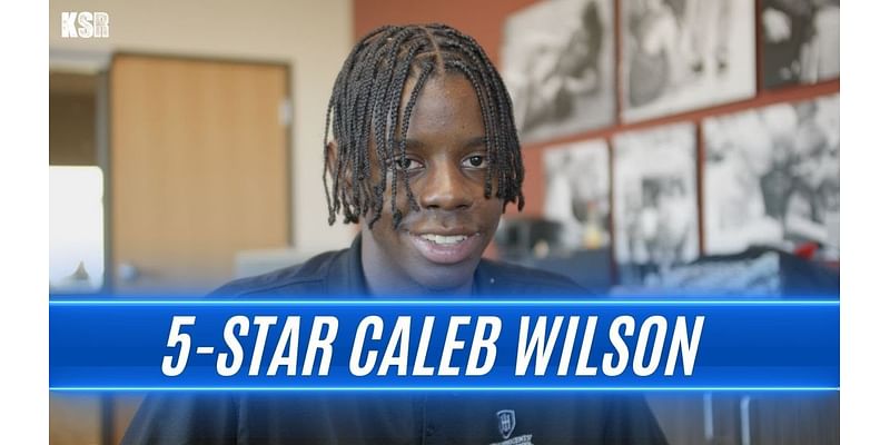 Caleb Wilson sits down with KSR to talk Kentucky's chances, decision timeline