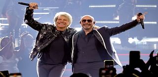 Jon Bon Jovi and Pitbull Perform 'Now or Never' at the 2024 Latin Grammys