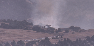 Crews respond to brush fire in Concord near Lime Ridge Open Space