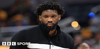 Joel Embiid: Philadelphia 76ers star suspended for shoving journalist