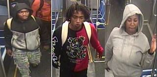 Three suspects sought in Red Line train robberies